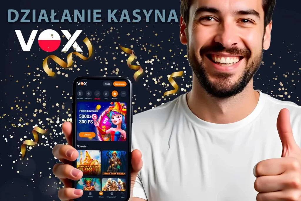 Aplikacja Casino Vox pobierz